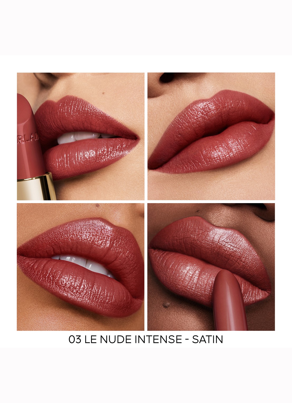 Guerlain Rouge G Satin Lipstick Refill - navulling - detail 4 03 le nude intense - satin