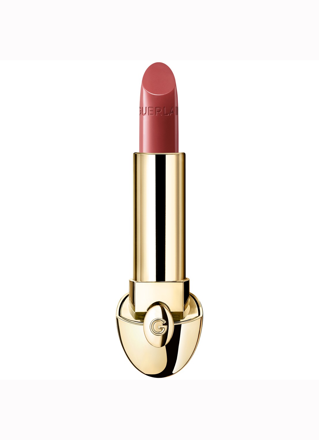 Guerlain Rouge G Satin Lipstick Refill - navulling - voorkant 06 le rose brun - satin
