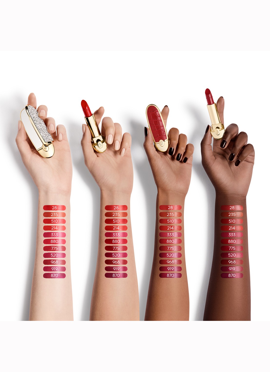 Guerlain Rouge G Satin Lipstick Refill - navulling - detail 5 131 le beige praline - satin