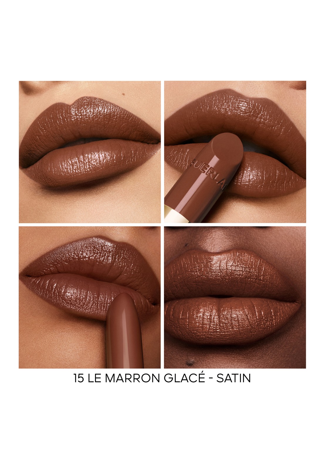 Guerlain Rouge G Satin Lipstick Refill - navulling - detail 2 15 le marron glacé
