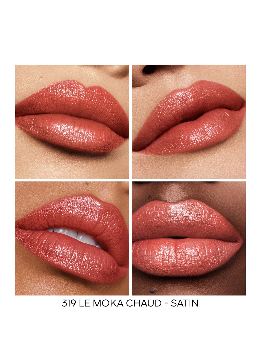 Guerlain Rouge G Satin Lipstick Refill - navulling - detail 3 319 le moka chaud - satin