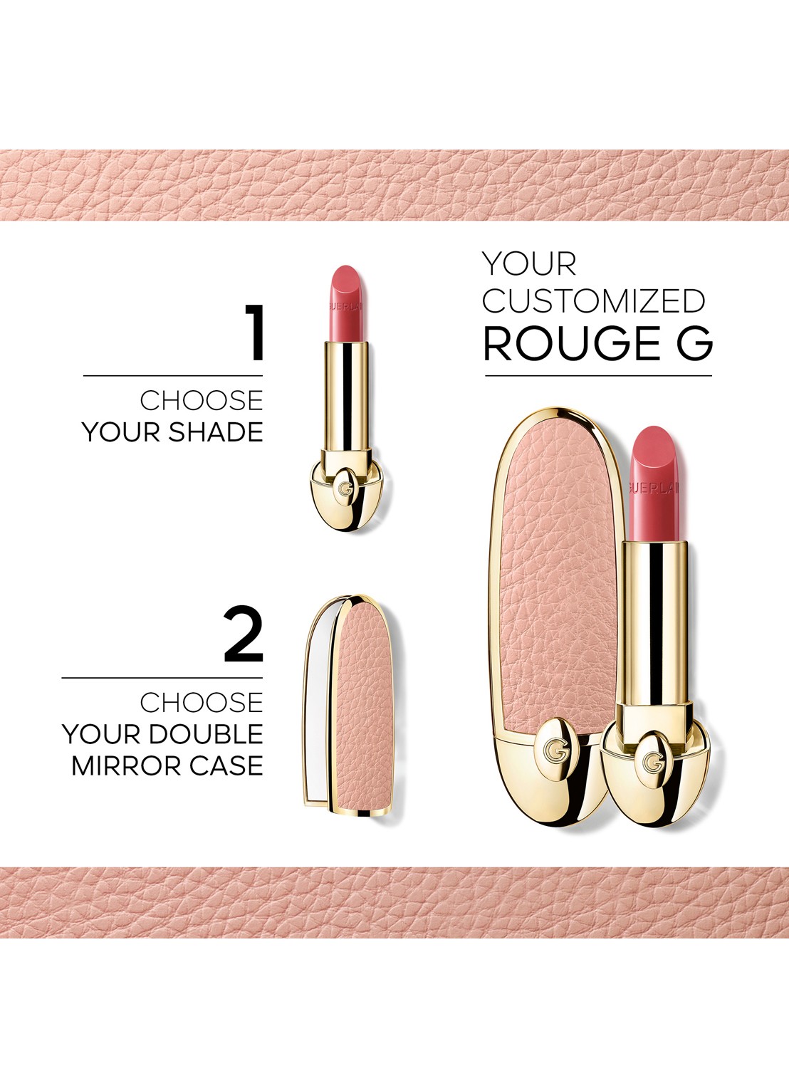 Guerlain Rouge G Satin Lipstick Refill - navulling - detail 2 zilver
