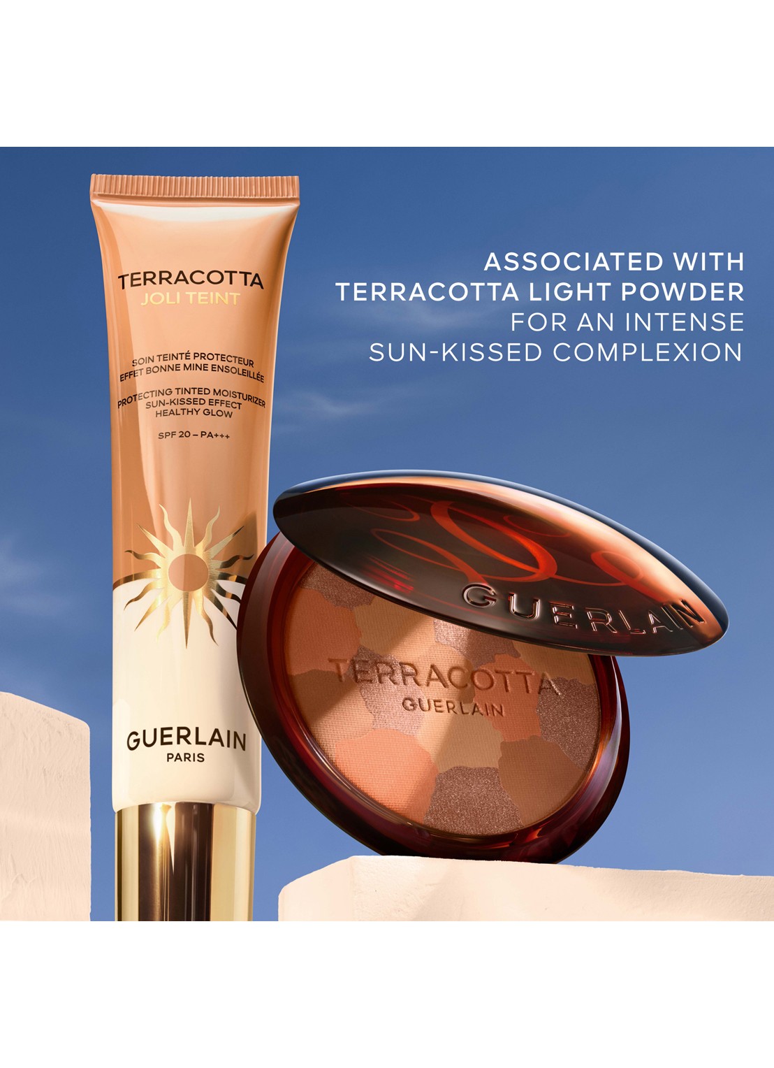 Guerlain Terracotta Joli Teint - getinte hydraterende crème - detail 4 10 sunveil