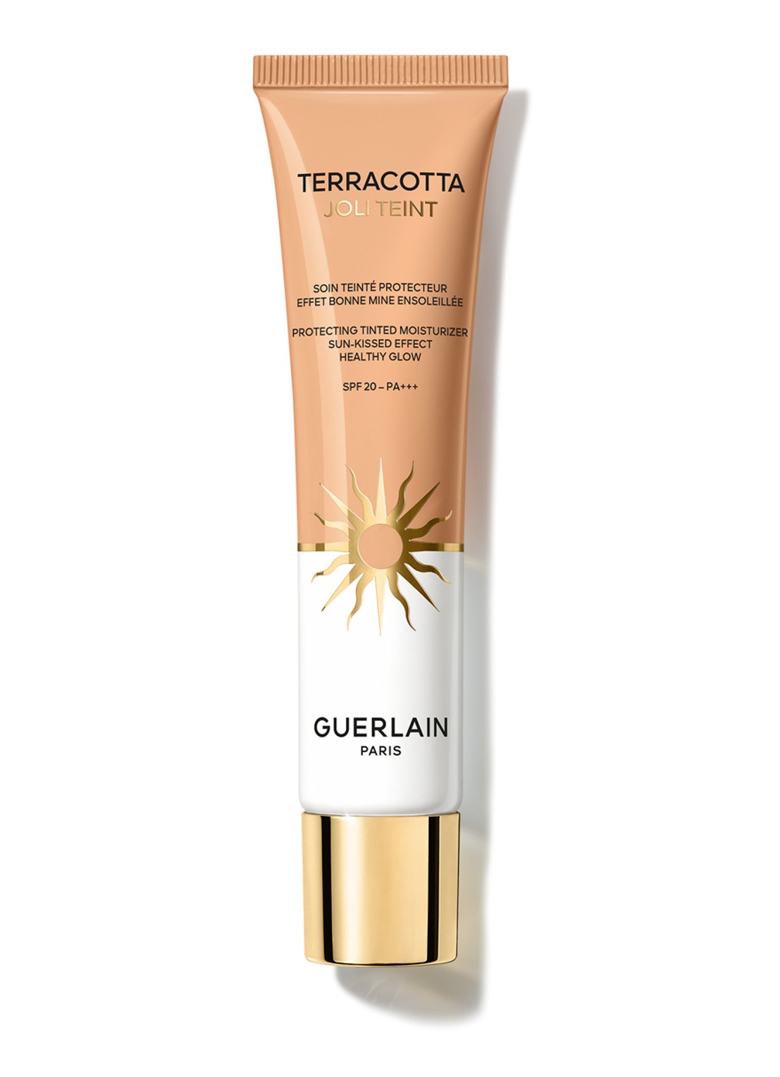 Guerlain Terracotta Joli Teint - getinte hydraterende crème - voorkant 6 20 golden