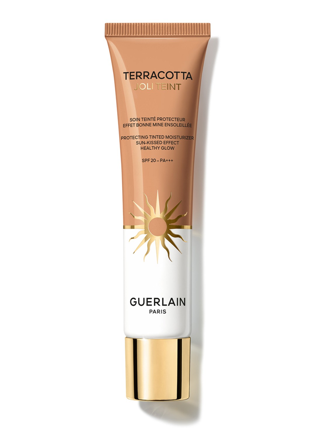 Guerlain Terracotta Joli Teint - getinte hydraterende crème - voorkant 6 30 sunwarm
