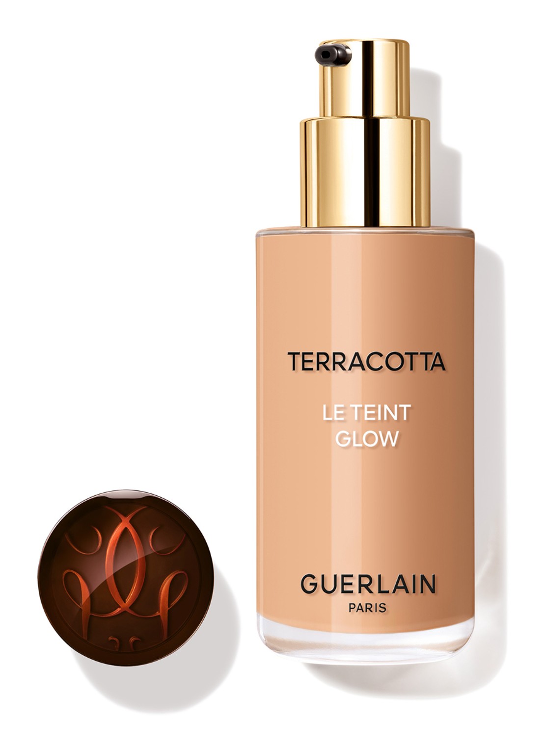 Guerlain Terracotta Le Teint Glow Healthy Glow Foundation - vloeibare foundation - voorkant 7 4n neutral