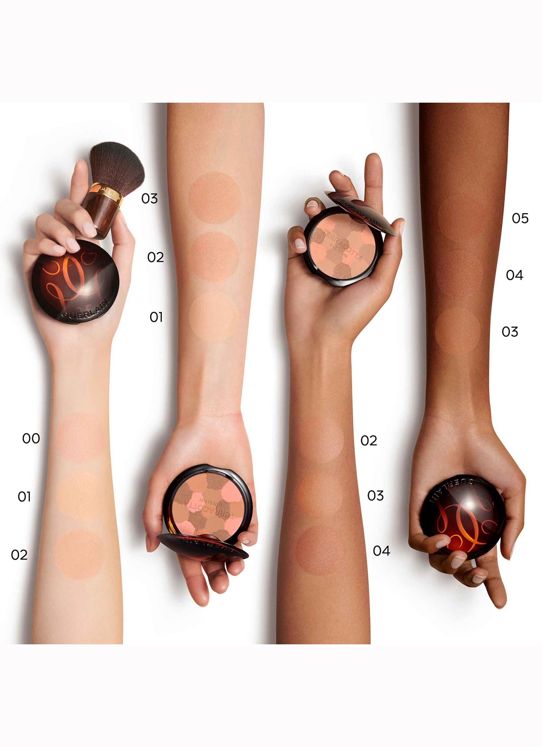 Guerlain Terracotta Light bronzer - bronzer - detail 3 03 moyen doré / medium warm