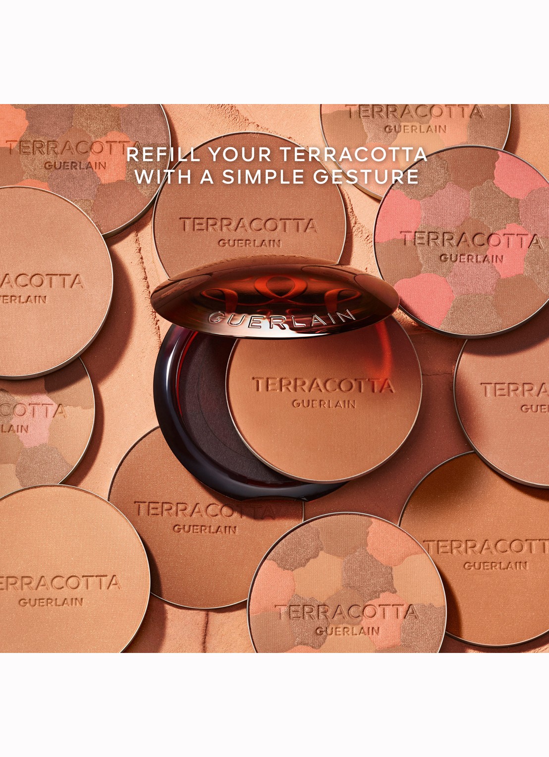 Guerlain Terracotta Light bronzer - bronzer - detail 4 03 moyen doré / medium warm