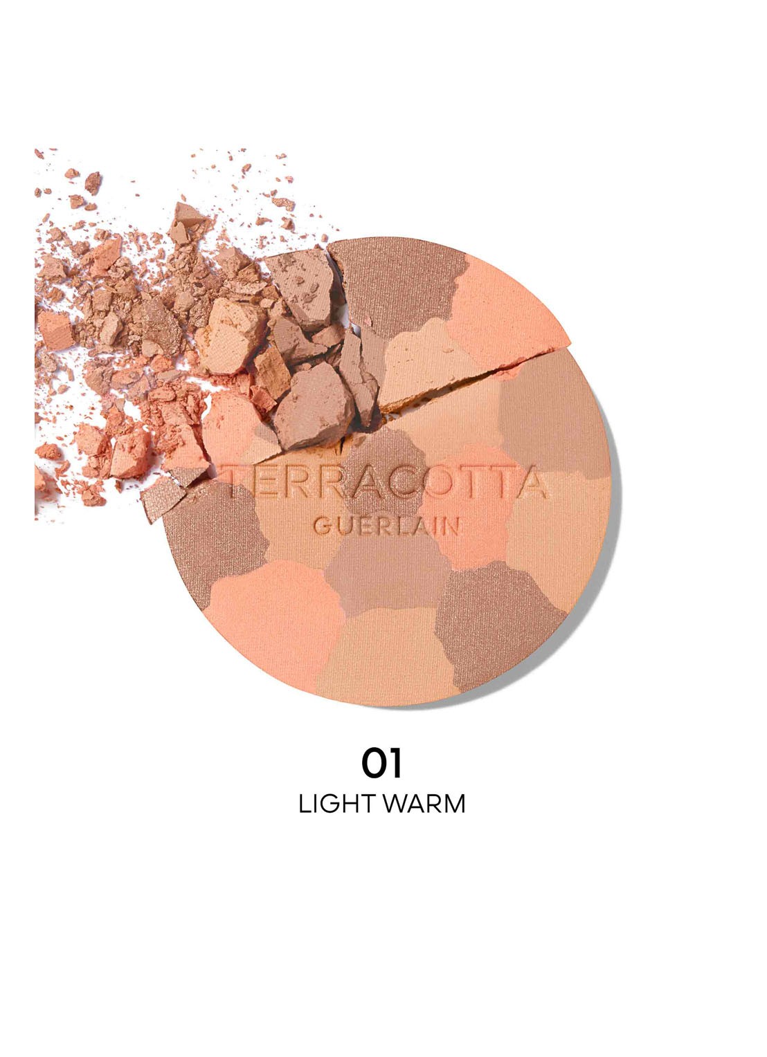 Guerlain Terracotta Light Glow Powder - poeder - voorkant 7 t01 light warm