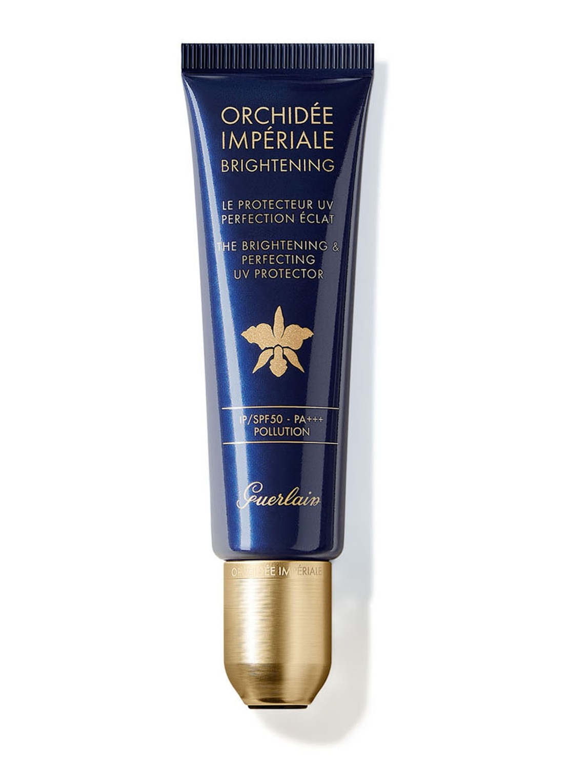 Guerlain The Brightening & Perfecting UV Protector SPF 50 - PA+++ - getinte zonnebrand - voorkant undefined