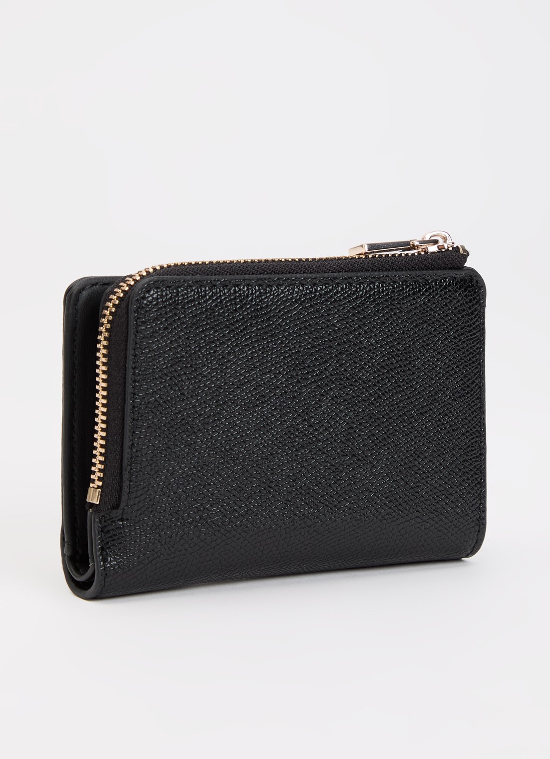 GUESS Amorette portemonnee met logo - achterkant zwart