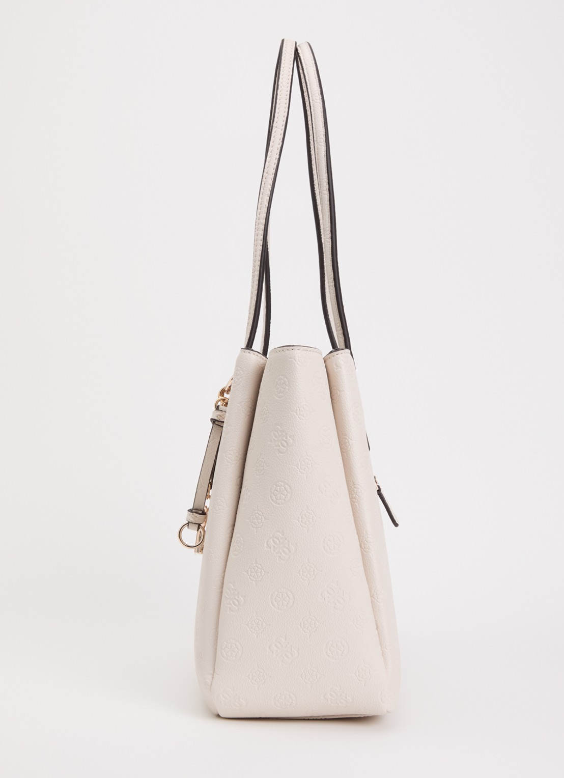 GUESS Anise handtas met logoprint  - detail 2 beige