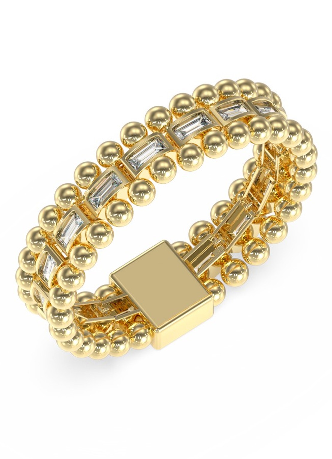 GUESS Armband JUBB05232JWYGS   - voorkant goud