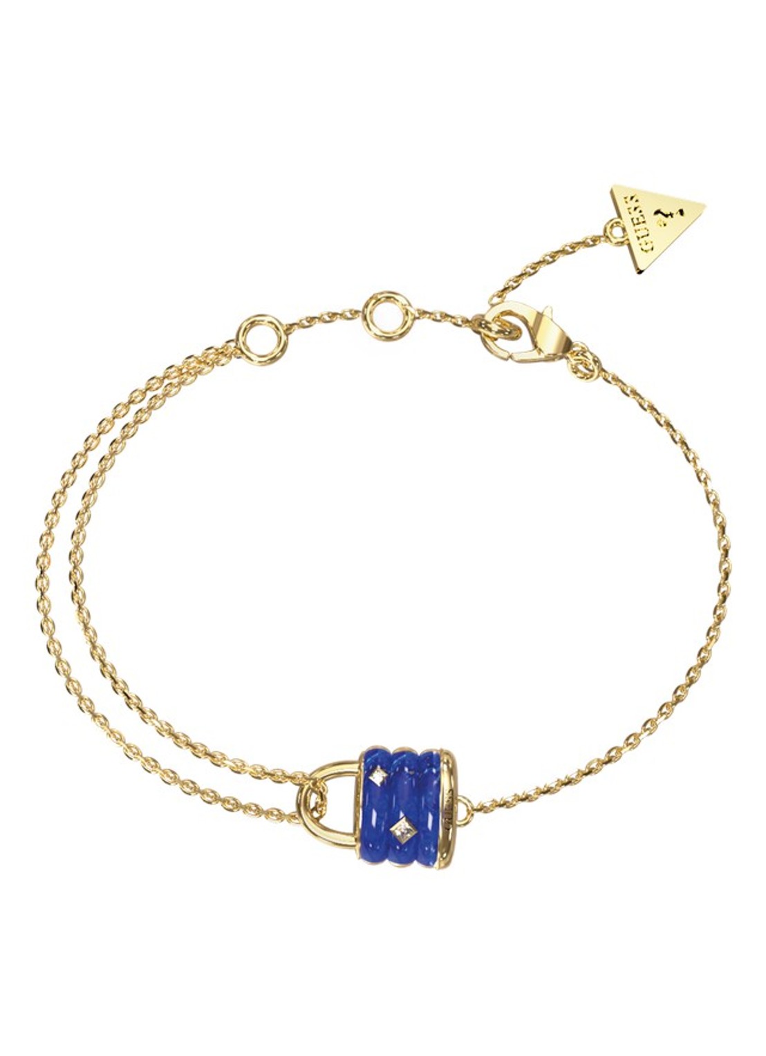 GUESS Armband JUBB05413JWYGBLS  - voorkant goud