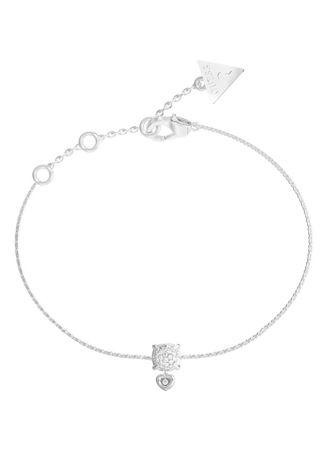 GUESS Armband JUBB05469JWRHS  - voorkant zilver