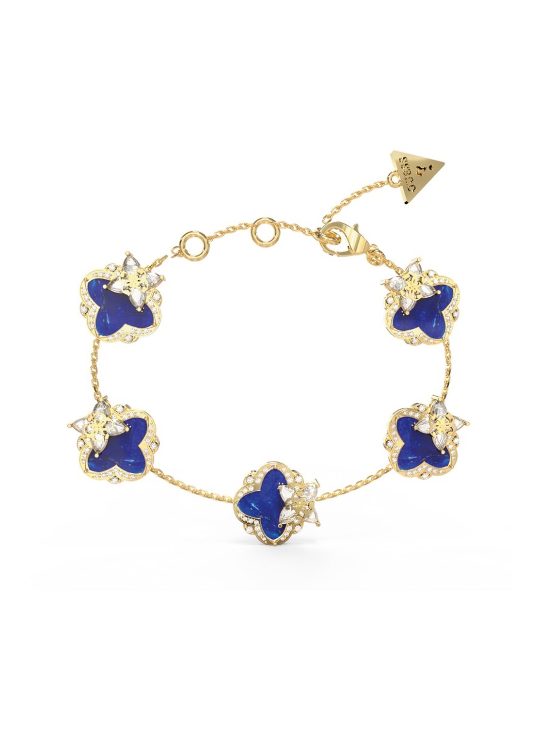 GUESS Armband JUBB05494JWYGBLS  - voorkant goud