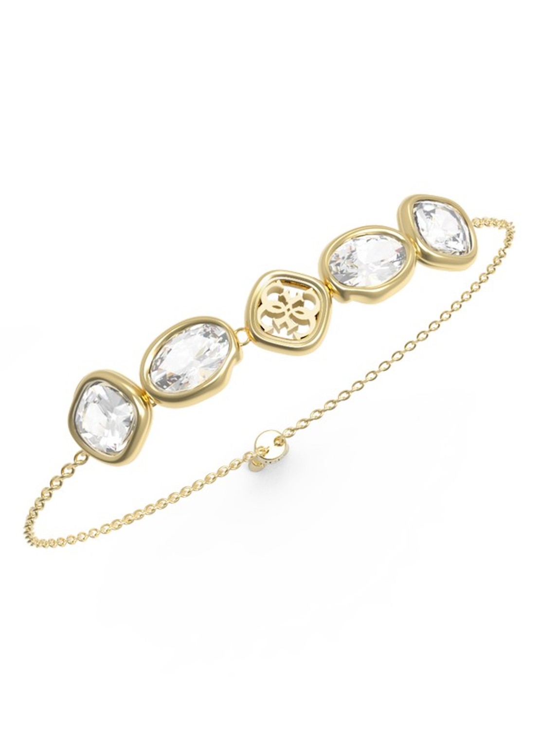 GUESS Armband JUBB05570JWYGT-U  - voorkant 2 goud