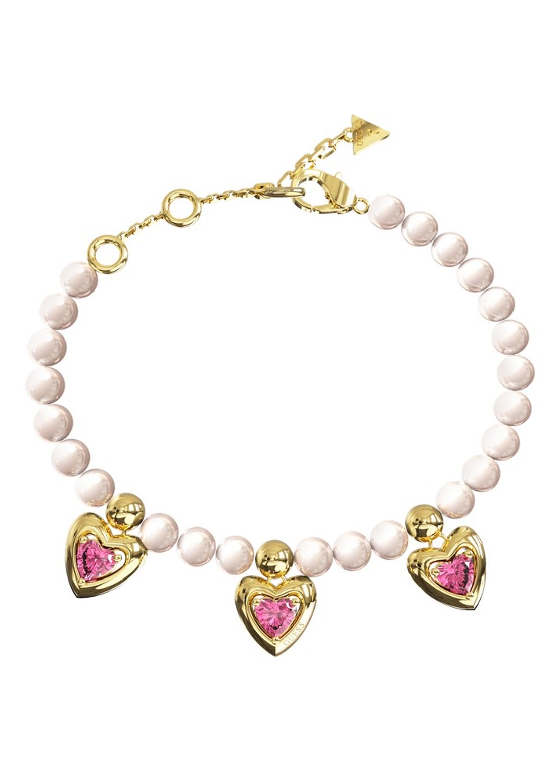 GUESS Armband JUBB06001JWYGPKS - voorkant goud