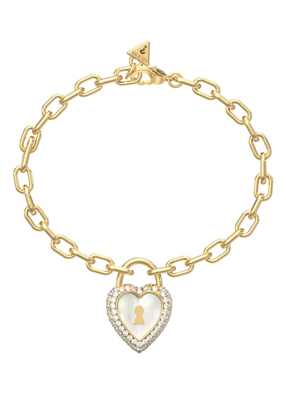 GUESS Armband JUBB06064JWYGS - voorkant goud