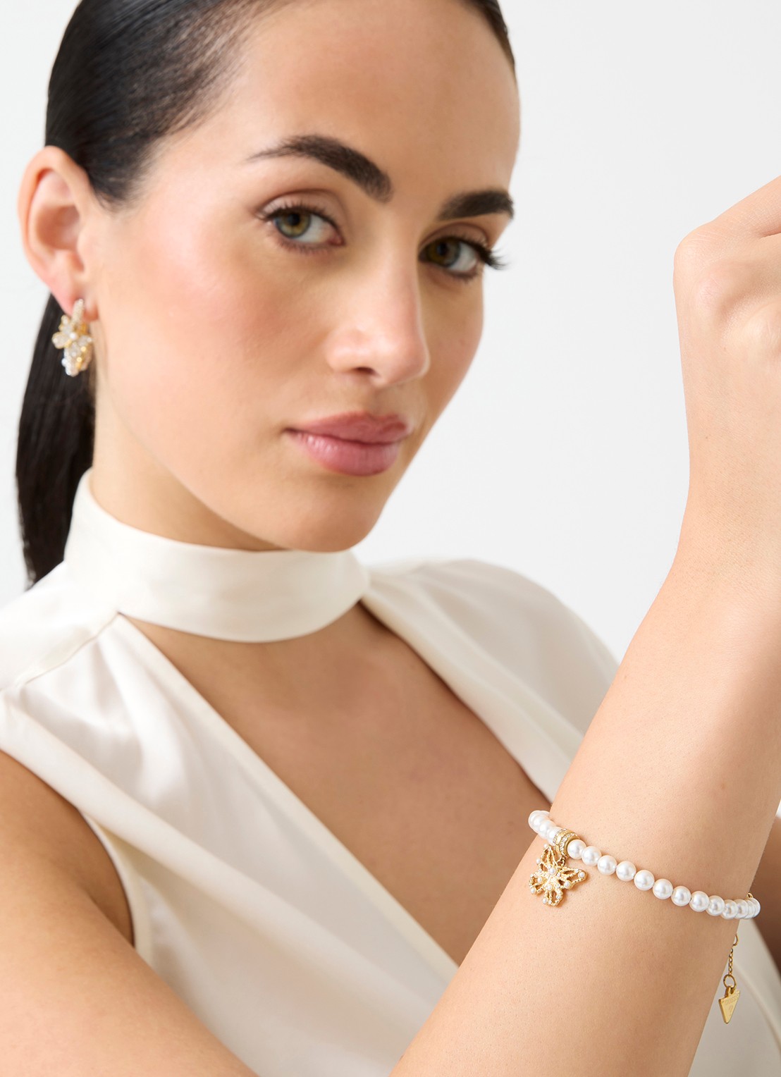 GUESS Armband JUBB06124JWYGS - voorkant 2 goud