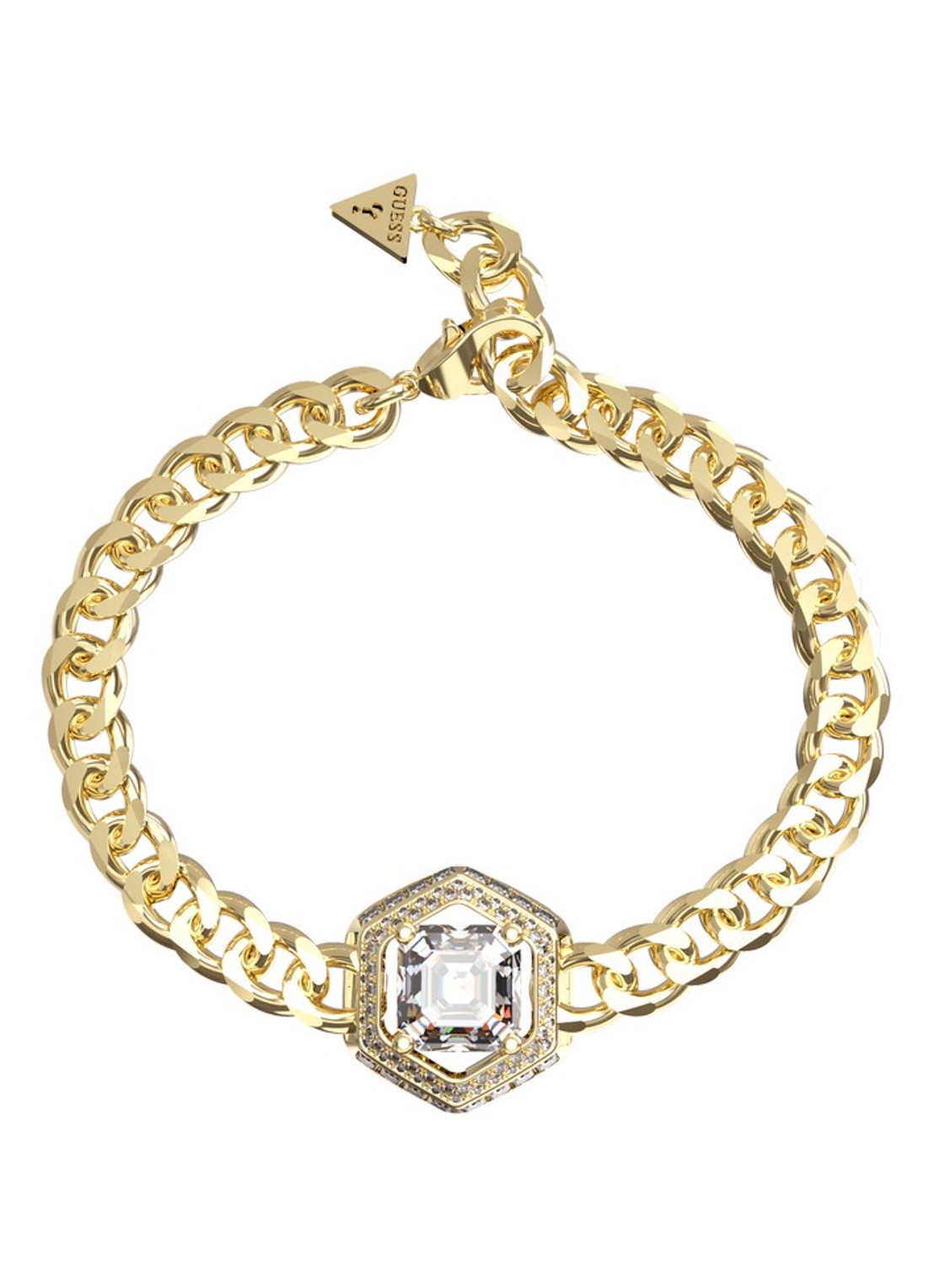 GUESS Armband JUBB06186JWYGS - voorkant goud