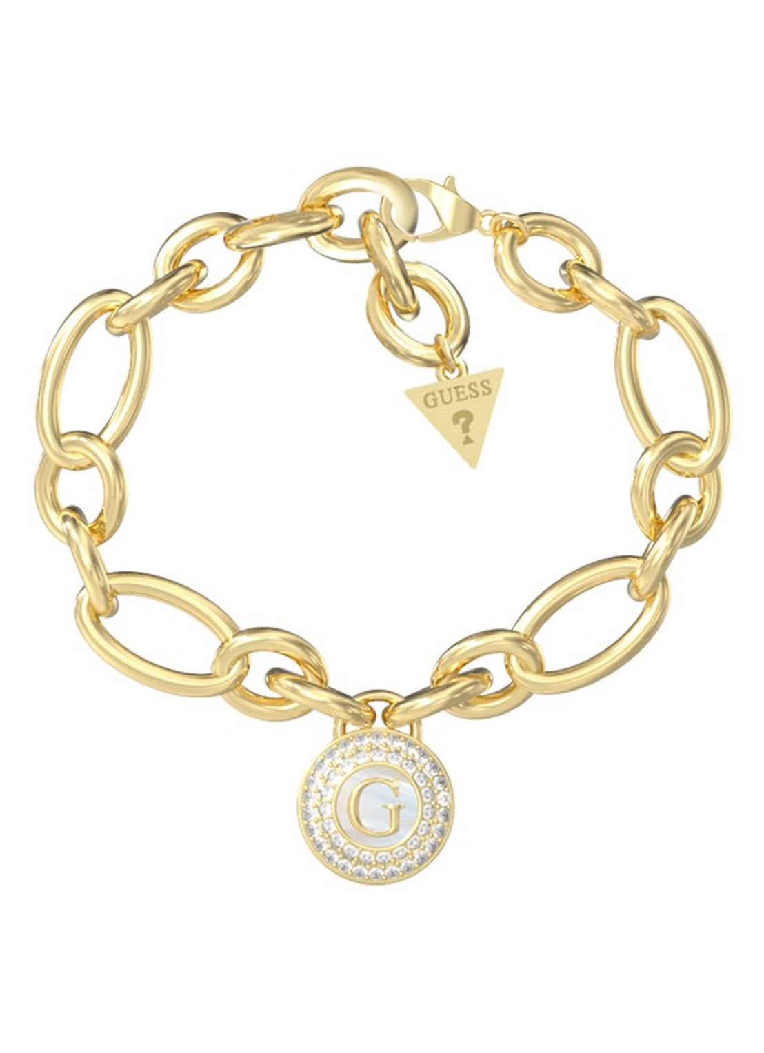 GUESS Armband JUBB06194JWYGS - voorkant goud