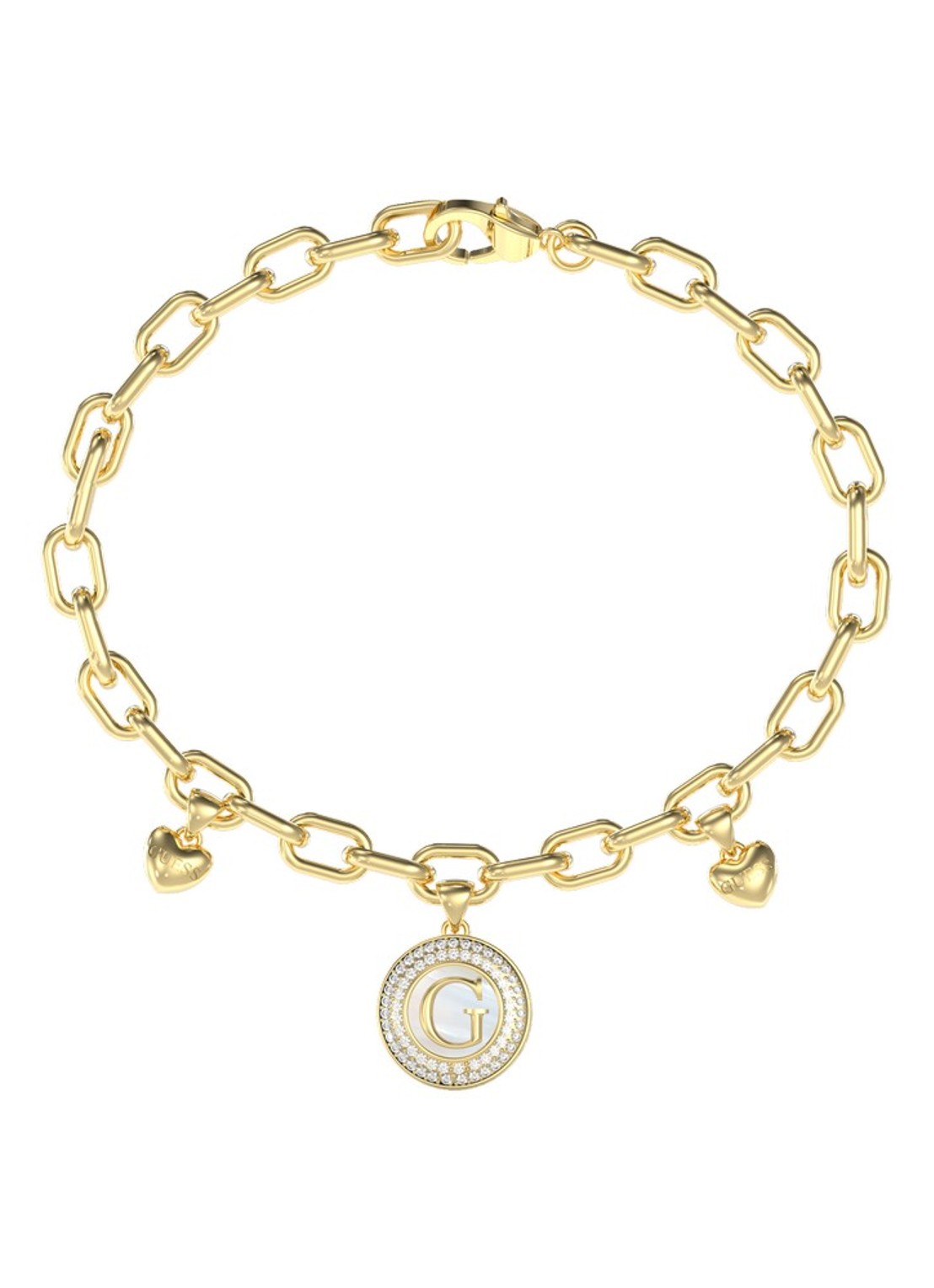 GUESS Armband JUBB06197JWYGS - voorkant goud