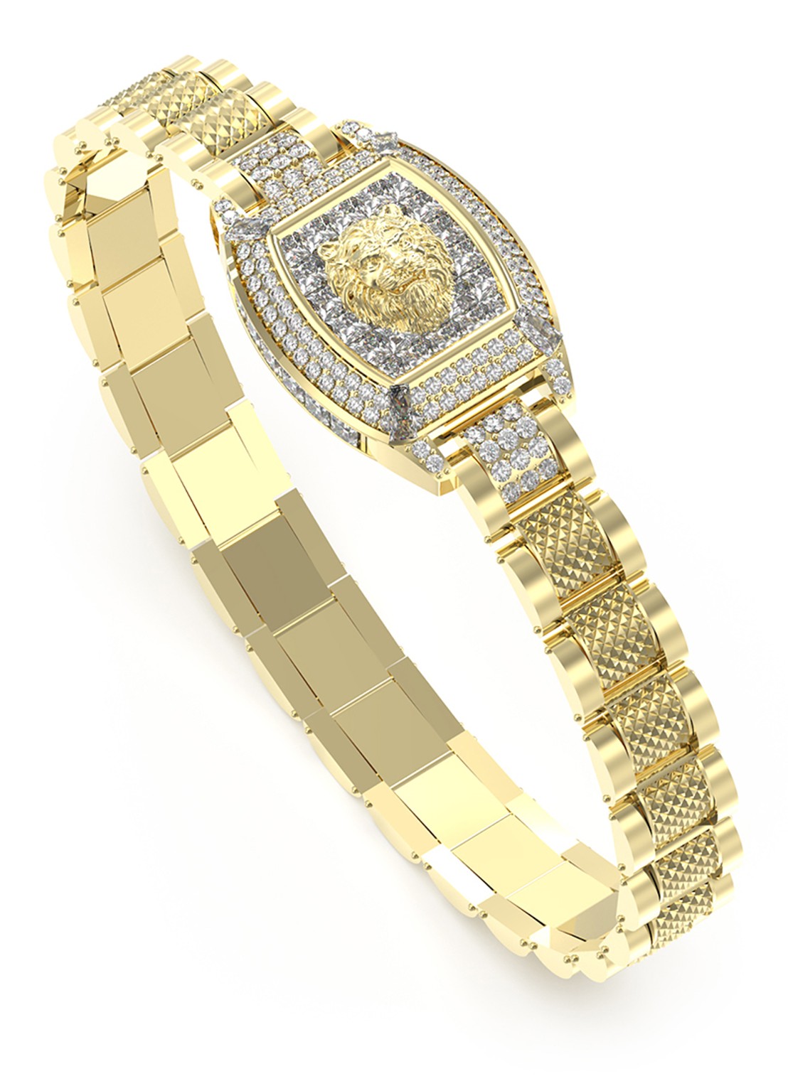 GUESS Armband JUMB05000JWYGT-U  - voorkant 3 goud