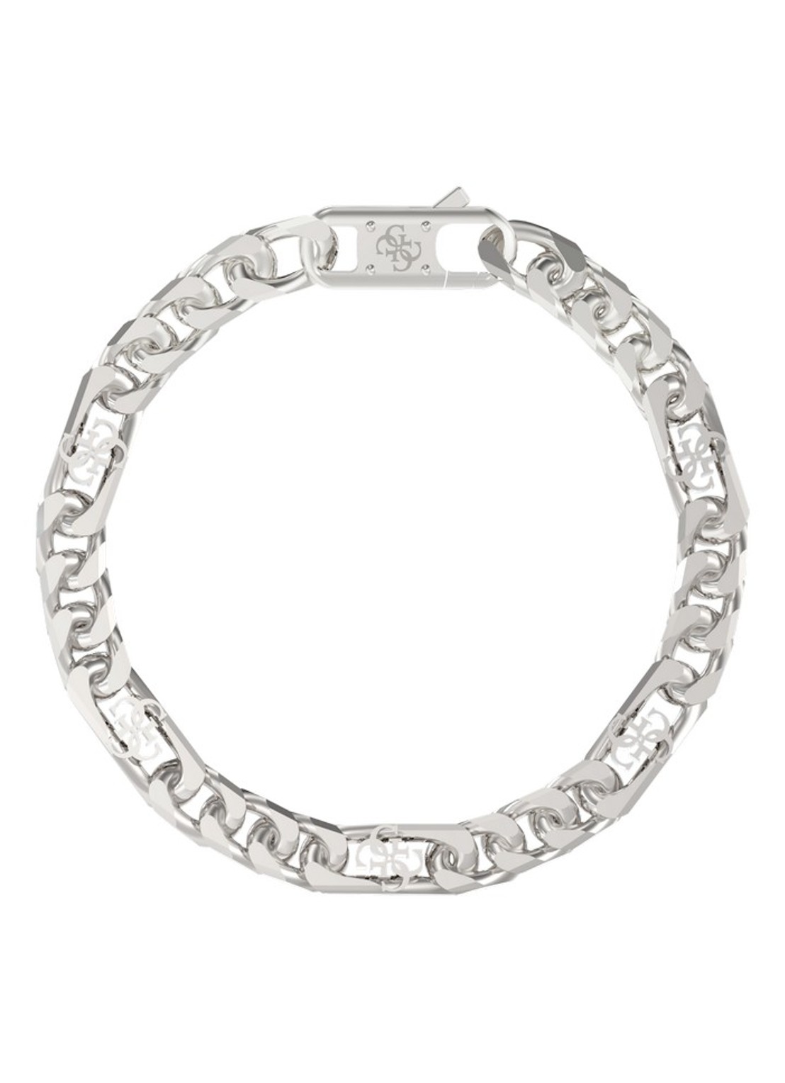 GUESS Armband JUMB06034JWSTS - voorkant zilver