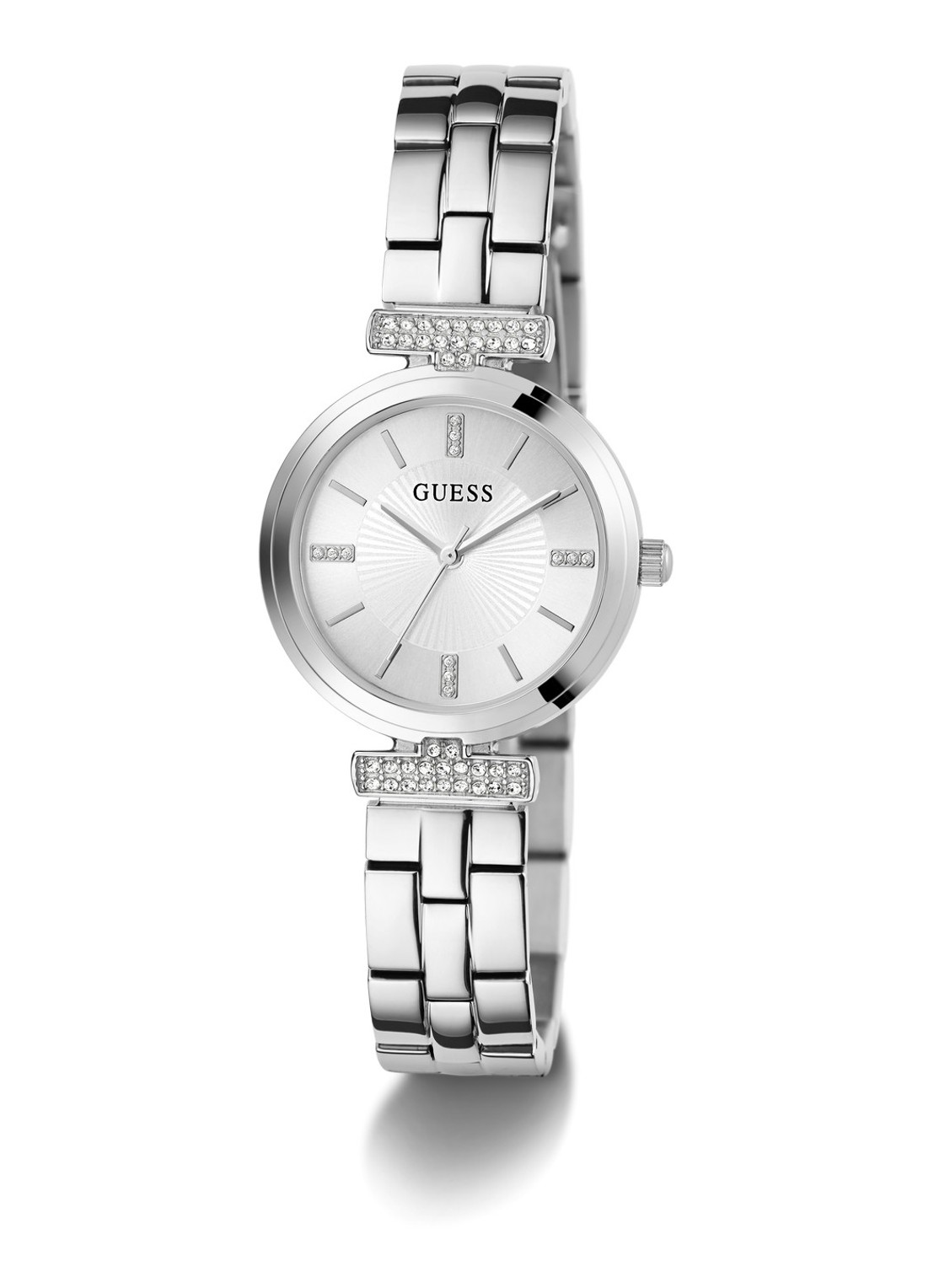 GUESS Array horloge GW0762L1 - detail zilver