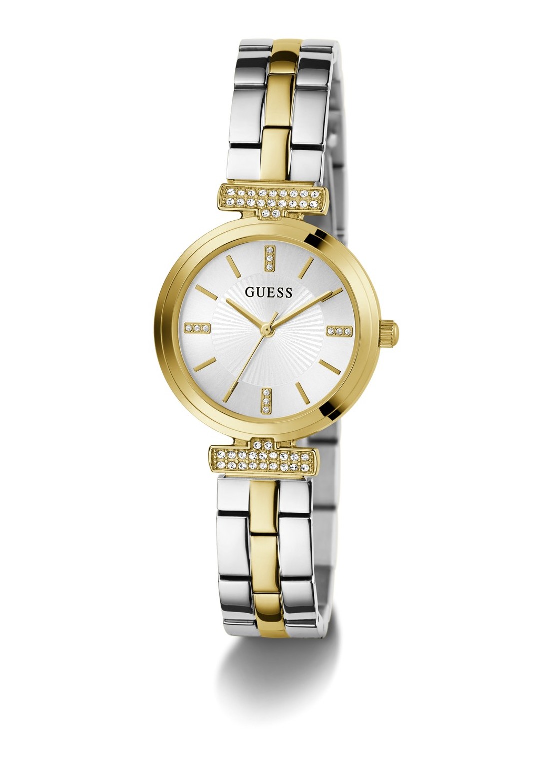 GUESS Array horloge GW0762L5 - detail goud