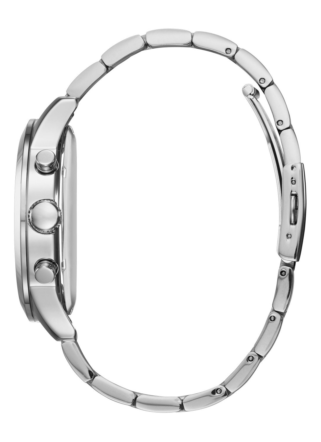 GUESS Atlas Chrono horloge W0668G7 - voorkant 6 zilver