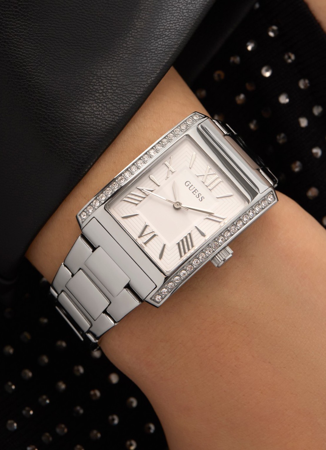 GUESS Bonnie horloge GW0874L1 - detail 3 zilver