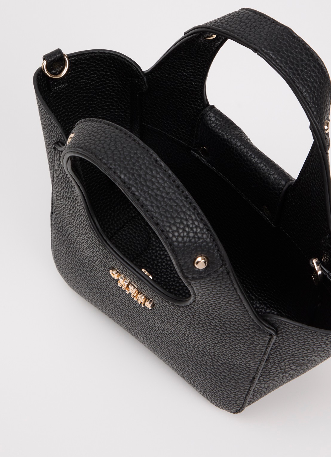 GUESS Calista Mini crossbodytas met uitneembaar etui - detail 4 zwart