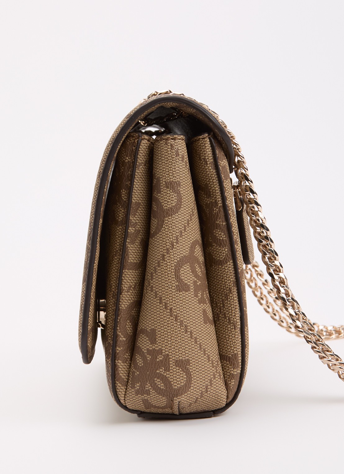GUESS Calista schoudertas met logoprint - detail 6 beige