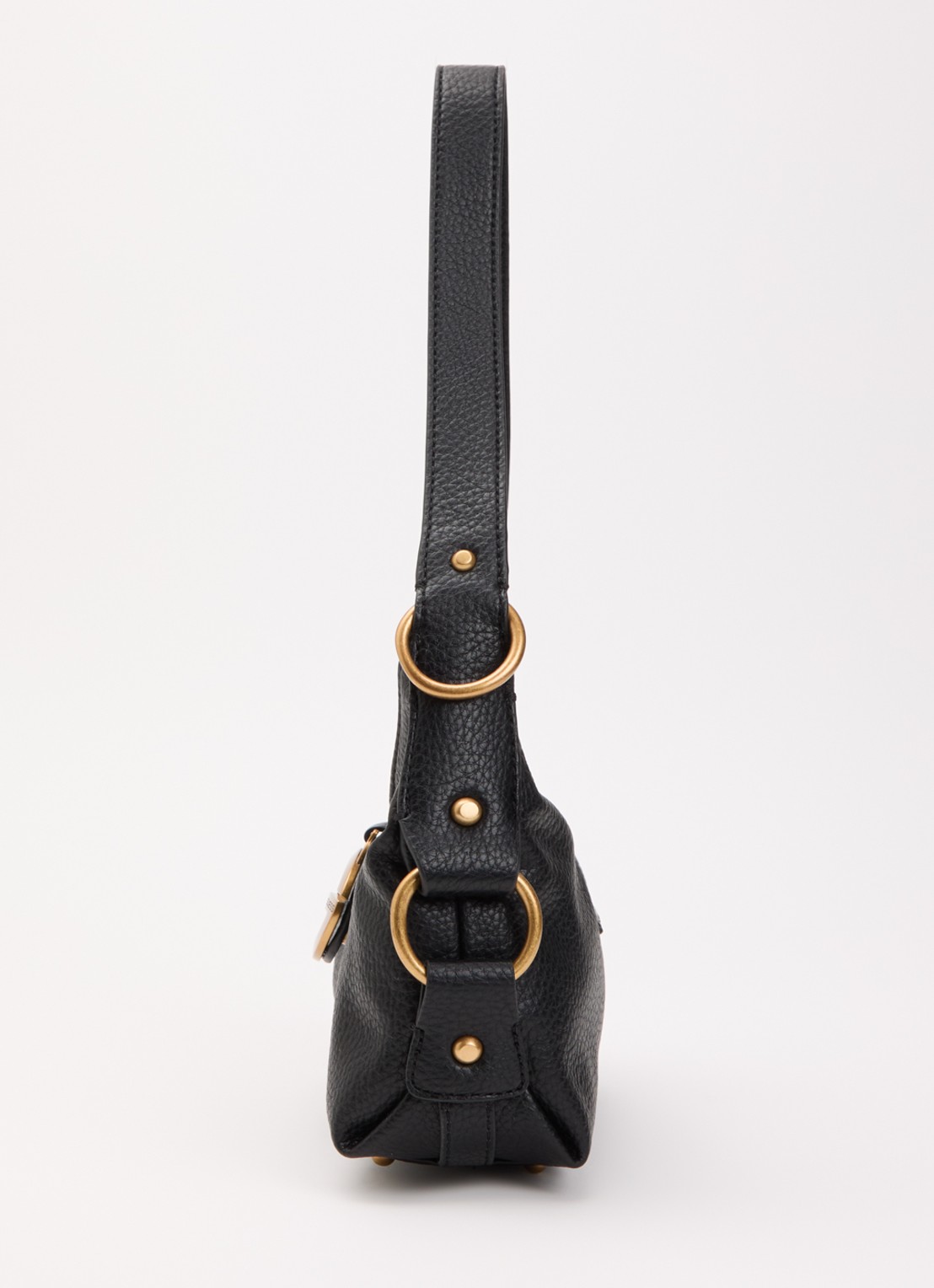 GUESS Camden Mini schoudertas met logo  - detail 2 zwart