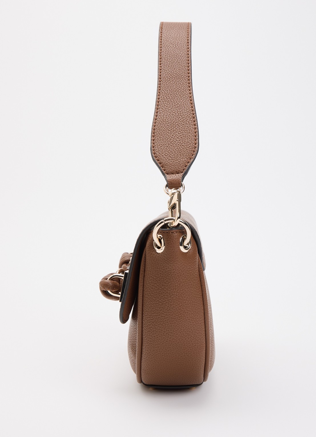 GUESS Camelia schoudertas met afneembare schouderriem en logo - detail 2 cognac