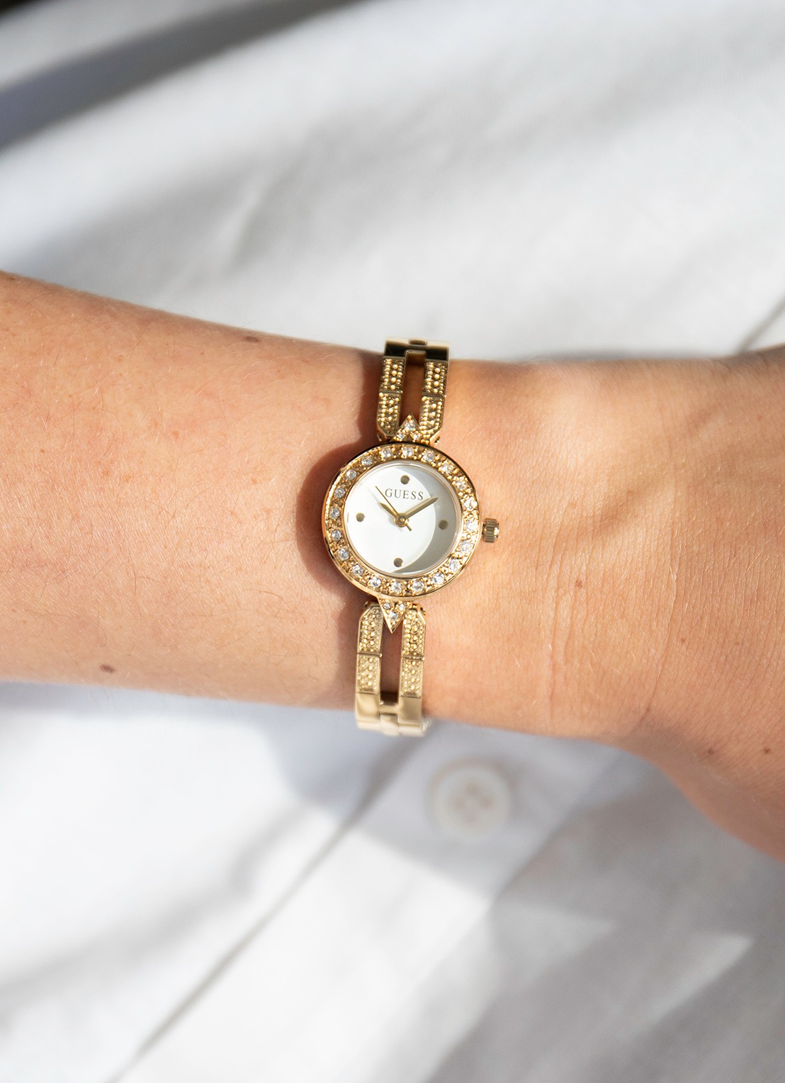 GUESS Cassidy horloge GW1016L2 - detail 2 goud