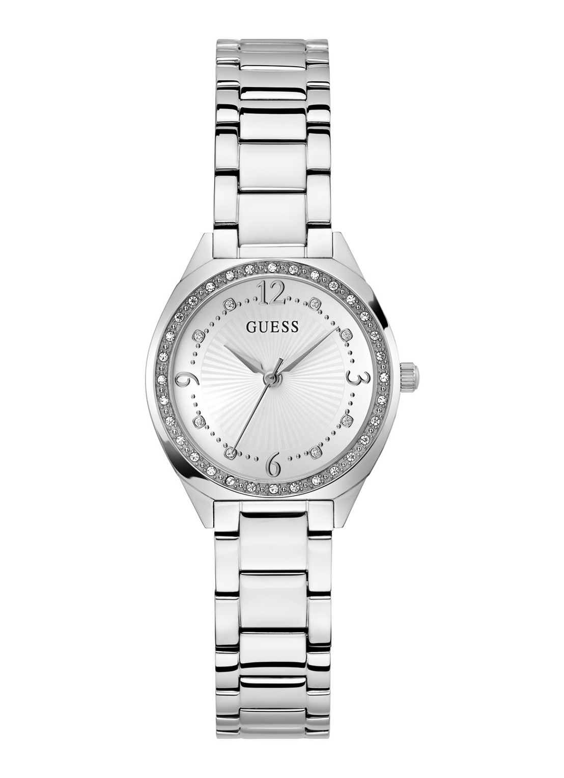 GUESS Charlotte horloge GW0767L1 - voorkant 4 zilver