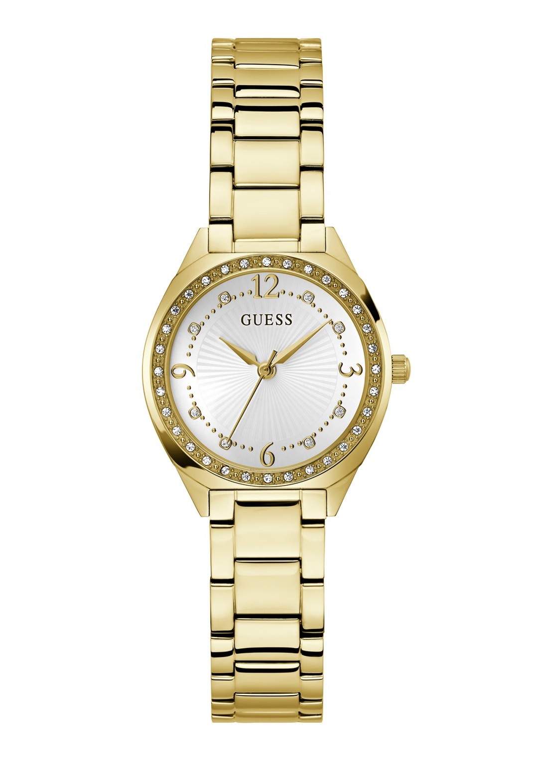 GUESS Charlotte horloge GW0767L2 - voorkant goud