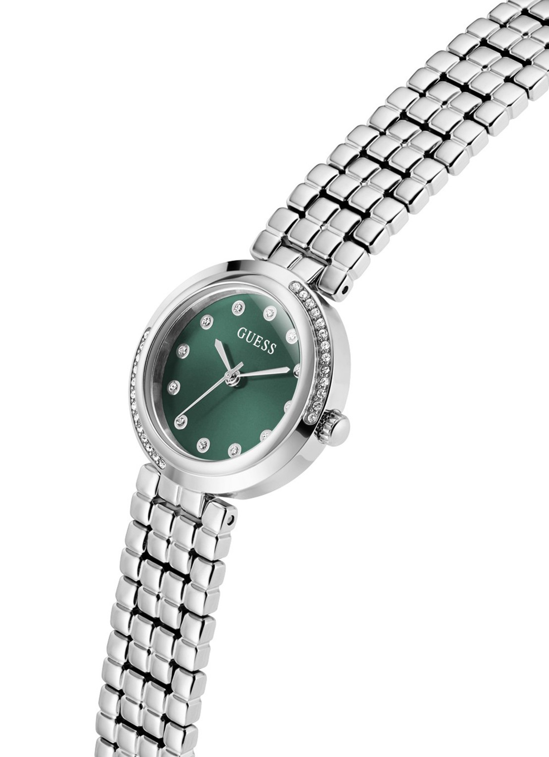 GUESS Clara horloge GW0930L1 - detail 3 zilver