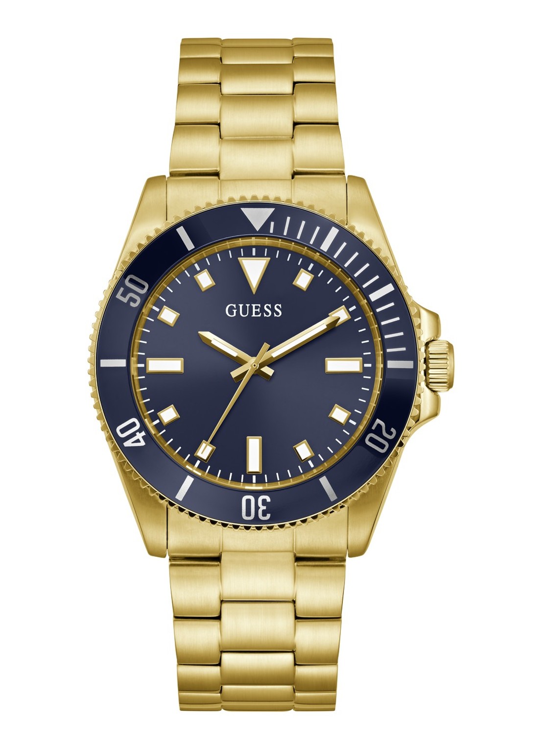 GUESS Cliff horloge GW0968G2 - voorkant goud