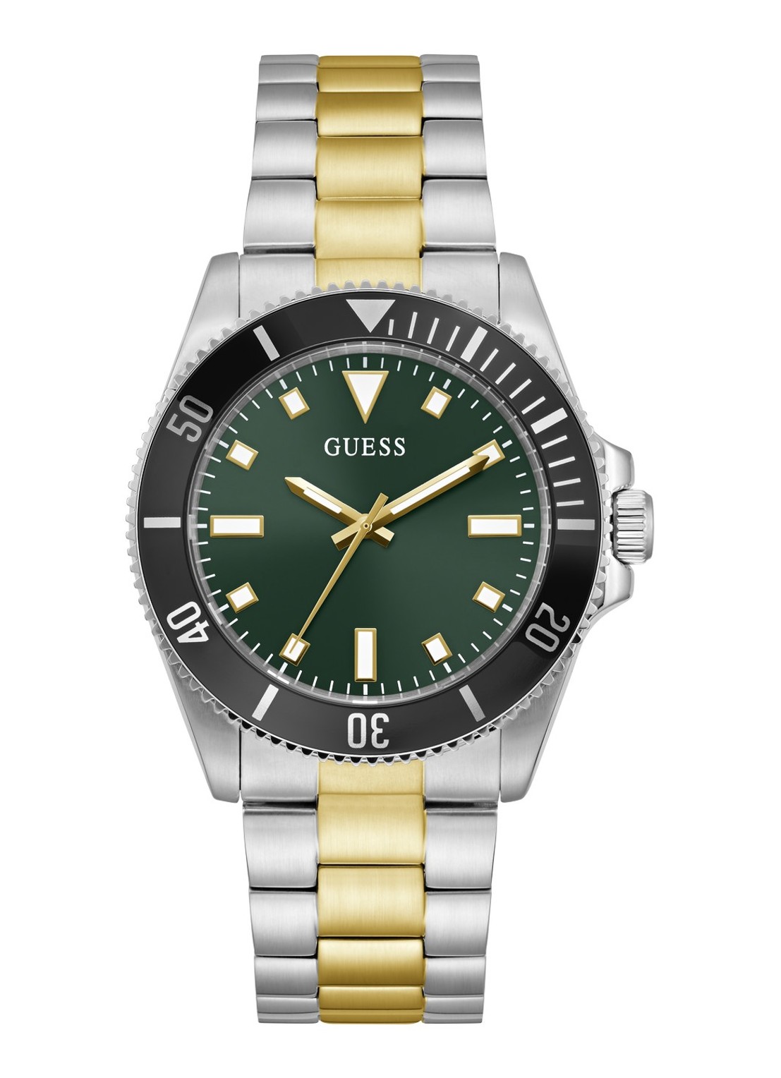 GUESS Cliff horloge GW0968G4 - voorkant zilver
