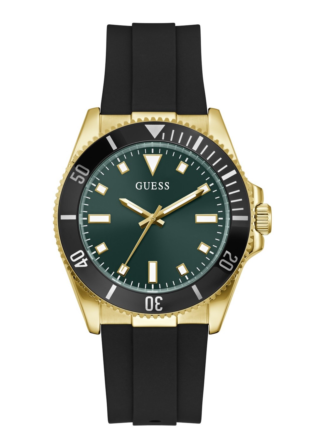GUESS Cliff horloge GW0969G2 - voorkant 3 goud