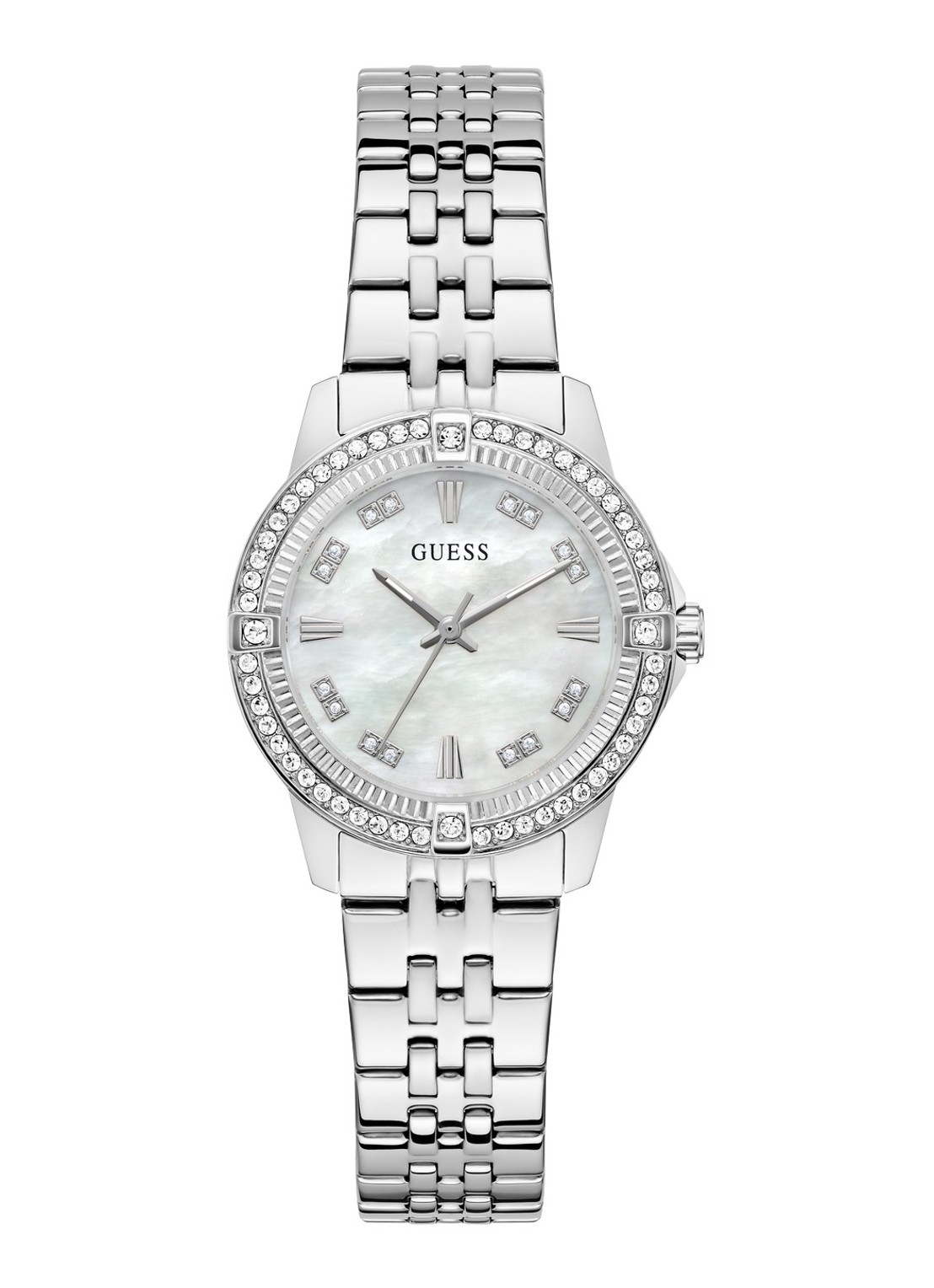 GUESS Colette horloge GW1027L1 - voorkant 4 zilver