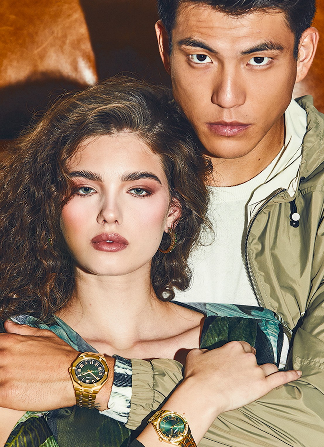 GUESS Cosmo horloge GW0033L8 - detail 3 goud