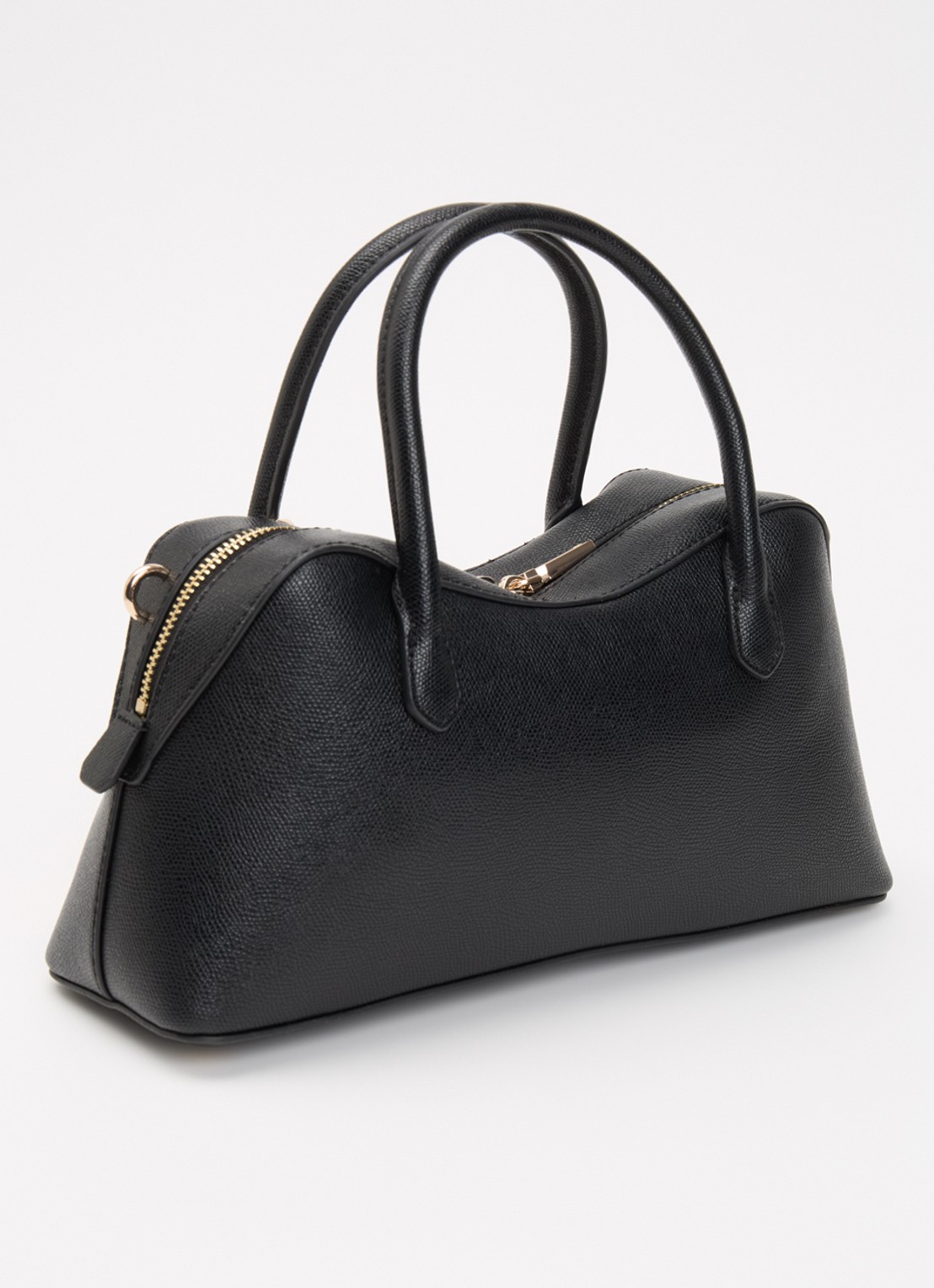 GUESS Davina Charms handtas met afneembare schouderriem en tasbedel - achterkant 4 zwart
