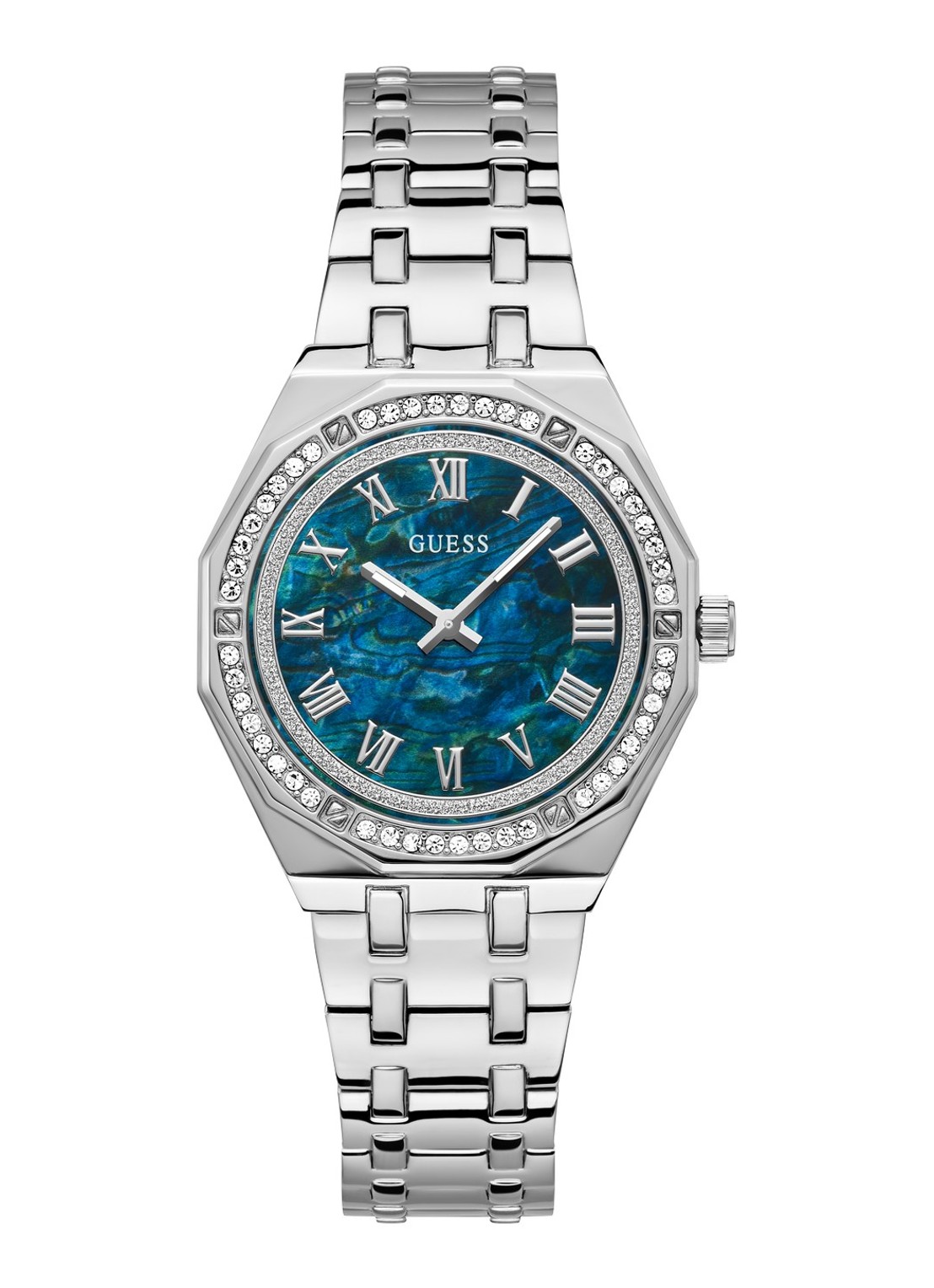 GUESS Desire horloge GW0770L1 - voorkant zilver