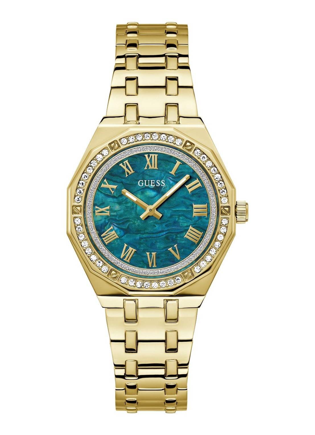 GUESS Desire horloge GW0770L2 - voorkant goud