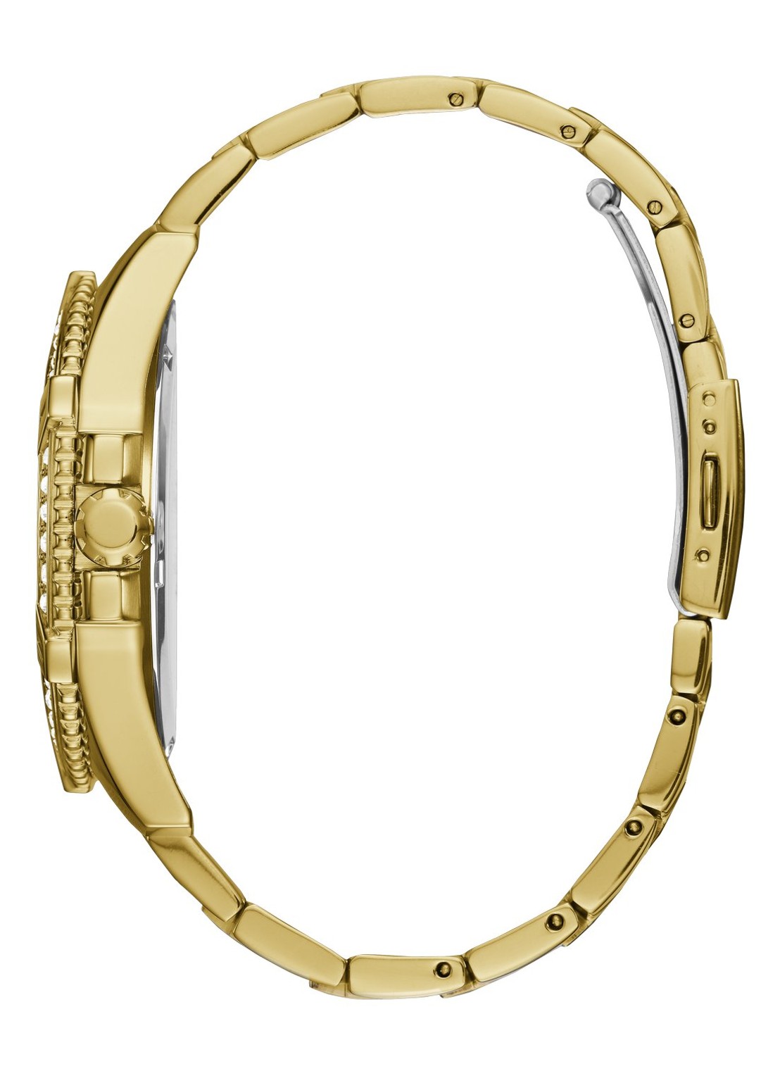 GUESS Frontier Sport Steel horloge W0799G2 - voorkant 2 goud